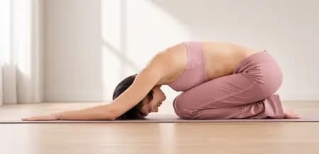 Daily Rabbit Pose for Calm Mind and Relaxed Spine