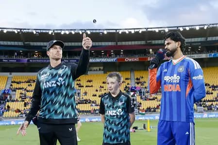 India vs New Zealand: Toss Won, Bowling First at Wellington